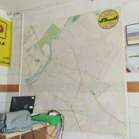 ***فروش نقشه بزرگ و باکیفیت شهر دزفول