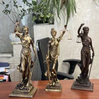 مجسمه فرشته الهه ترازو عدالت ۵۰ سانتی