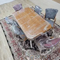 میز نهار خوری ۶ نفره -مدل پیچک