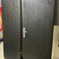 درب چوبی سرویس