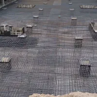 اجرای مخزن بتنی دیوار برشی فنداسیون اسکلت فلزی