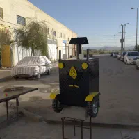 کمپیر گازی - فر سیب زمینی - بلال تنوری ذرت