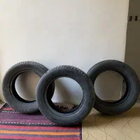 ۳حلقه لاستیک بارز و کویرتایر، سالم و بدون وصله