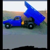 نیسان کمپرسی حمل خاک نخاله همراه با دوکارگر ماهر