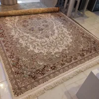 فرش ۶ متری ۲ عدد ابریشم نگین مشهد
