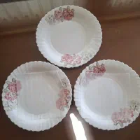 ۳ عدد دیس گرد چینی آکبند