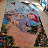 فرش کودک دخترانه سالم و ضخیم