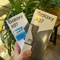 گوشی سامسونگ a07 با حافظه ۱۲۸ گیگ با آدابتور