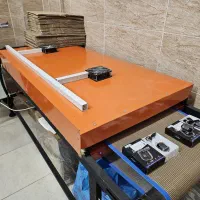 دستگاه چاپ سیلک و خشک کن و کلی وسایل