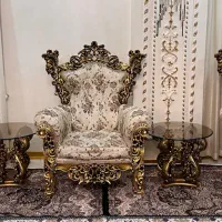 مبل استیل ۹ نفره و ناهارخوری ۴ نفره