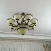 2 عدد لوستر آننتیک 8 شاخه