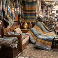 جادوی دکور با فرش مراکشی خاص