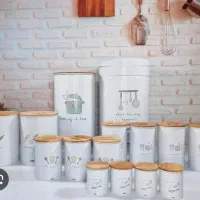 ست آشپزخانه فلزی ۱۵ پارچه AEC