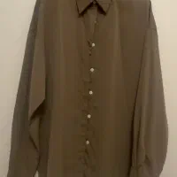 شومیز ساتن نسکافه ای