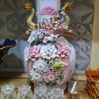 گلدان آنتیک چینی دست ساز