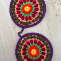 دستگیره قلاب بافی