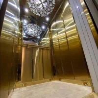 پک گیرلس موتور چینی آسانسور کابین استیل خشدار