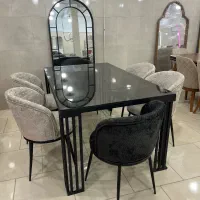 صندلی میز نهارخوری گرد ابتین