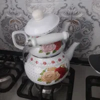 سلام کتری قوری تمیز سالم