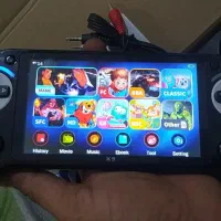 کنسول بازی دستی حرفه ای X9 نو و پلمب