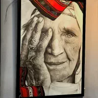 تابلوی سیاه قلم
