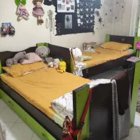 تخت دو طبقه ام دی اف