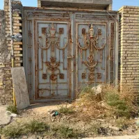 درب حیاط ماشین رو