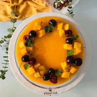 موس کیک انبه