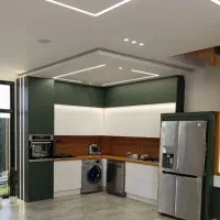 کمد  کابینت ملامین  کمدریلی   درب  کمدنراد ملامین