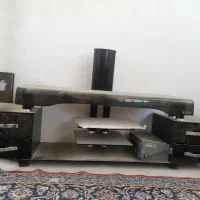 میز تلوزیون شیشه کار ترک
