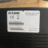 مودم دی لینک 2740 D-Link ADSL|مودم و تجهیزات شبکه|یزد, |دیوار