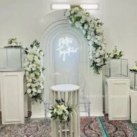 گل ارایی در منزل برایه عروسی