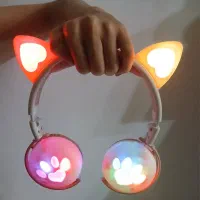 هدست دخترانه گربه‌ای زیبا