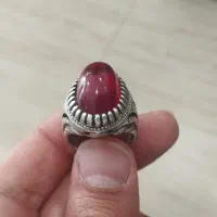 انگشتر یاقوت سرخ کهنه