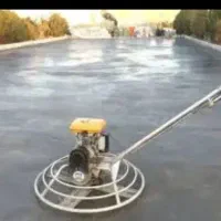 بتون ریزی با ماله برقی (پروانه)