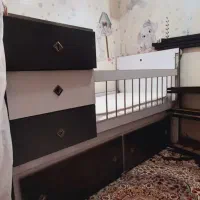تخت خواب کودک و نوجوان ب همراه تشک