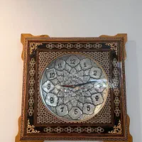 ساعت دیواری خاتم کاری