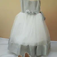 لباس عروس بچه گانه و کفش