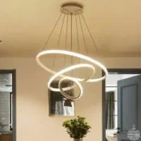 لوستر سه حلقه نو