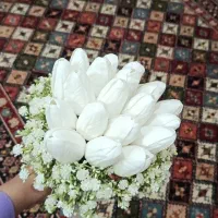 دسته گل عروس لاله