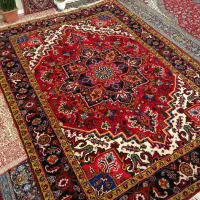 فرش هریس تاجری دستباف9متری1عددزیبا بارماخ