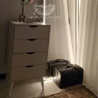 فایل لباس 4کشو پایه مخروطی مدل BARLY / ماکان چوب