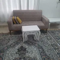 مبل ۷ نفره سالم به همراه جلو مبلی