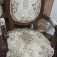مبل سلطنتی با دوام با چوب گردو