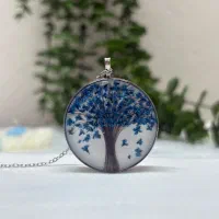 گردنبند و دستبند رزینی مو، عکس، گیره مو