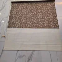 پرده زبرا درجه یک ۲مکانیزه رنگ قهوه ای نو