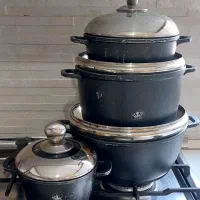 ۴ عدد قابلمه ی چدن