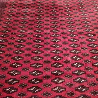 فرش دستبافت ۹نتری ترکمن کاملا سالم
