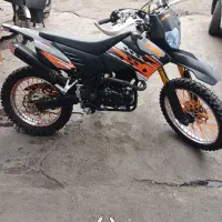 موتور تریل فلات ۲۵۰طرح ktm مدل ۱۳۹۵ دنده لنگر دار