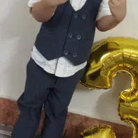 کت شلوار سه تیکه پسرانه 4تا 6سال